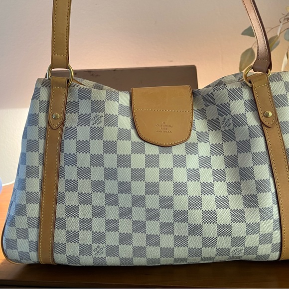 Authentic Louis Vuitton Stresa Pm Damier Azur - Picture 8 of 11